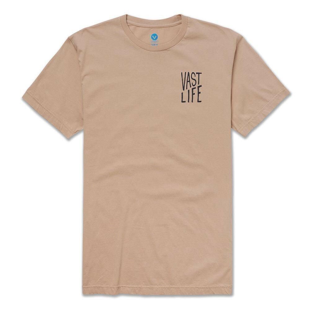 Vast Ascend Short Sleeve Top - Khaki NEW NWT
